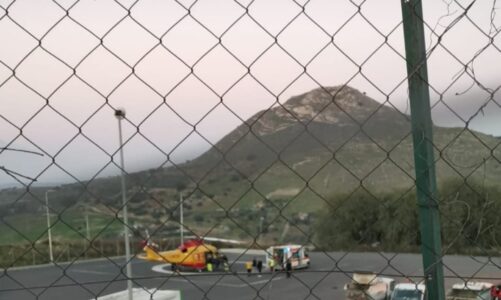 Incidente d’auto lungo la Sp 25/I. Richiesto il trasporto in elisoccorso