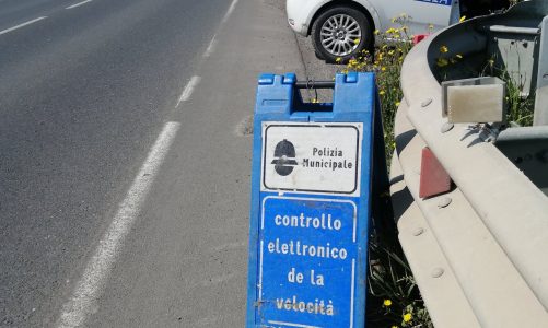 Velocità da “brivido” sulla Ss417. La Polizia municipale riscontra più infrazioni del Cds